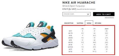 nike huarache maat 24|Nike air huaraches sizing.